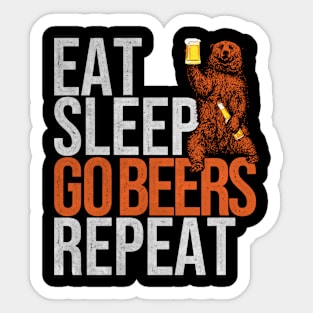 chicago bears funny quotes Sticker